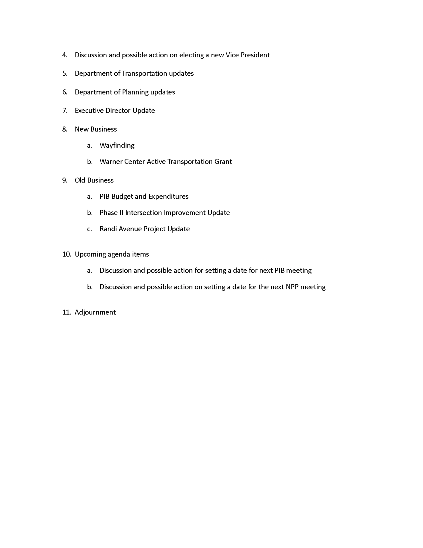 9.25.25 Meeting Agenda Page 2