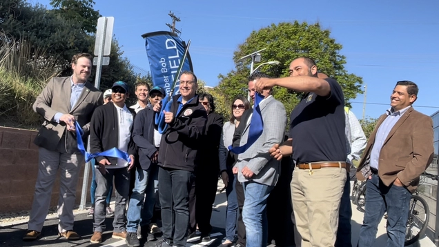 OUNCILMEMBER BOB BLUMENFIELD OPENS LATEST ADDITION TO THE LA RIVER BIKE PATH